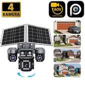 Ventus Z7PLUS 8MP 4 Kameralı 4G Çift Solar Panel 16X Zoom Dual Batarya HiEasy AOV (Sürekli Kayıt) Gece Görüş Çift Yönlü Ses - 6
