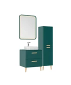 Patara Dikdörgen Led Ayna 55x75cm Mat Yeşil thumbnail 2