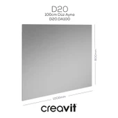 D20 100 Cm Düz Ayna thumbnail 1