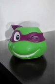 Gobo Ninja Kaplumbağa Şeklindeki Kalemlik Farklı Karakterler 7x10 cm - 6
