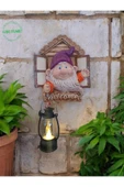 Gobo Fenerli Welcome Cücesi Dekoratif Kapı ve Duvar Süsü Farklı Renklerde thumbnail 3