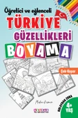 Türkiye Güzellikleri Boyama Kitabı - 1