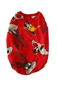 Gobo Çizgi Film Karakterli Kırmızı Kedi Köpek Kıyafeti Elbisesi XXLarge/XXL/Beden 5 thumbnail 2