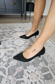 10 670 Topukla Kadın 6 cm Kadeh Topuk Stiletto thumbnail 6