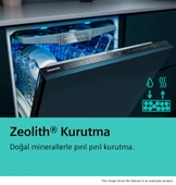 Siemens SN57ZS82DT iQ700 Yarı Ankastre Bulaşık Makinesi 60 cm - 3