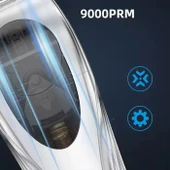 WA-088 LED Ekran Saç,Sakal,Ense,Vücut Traş Kesme Makinesi / Ergonomik Tasarım, Uzun Pil Ömrü - 2