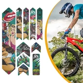 ENLEE Bisiklet Kadro Koruma Etiket Seti Darbelere Aşınmalara Karşı Korur Kadın Tasarım Renkli thumbnail 2