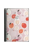 Colornote Papirüs PAPİRÜS FRUTTİ SERT KAPAK SPİRALLİ 16X23 120YP. ÇİZGİSİZ DEFTER - 4