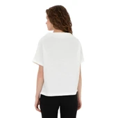 Kadın Bisiklet Yaka T-shirt - 4