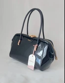 261SV826 Model Sarach Marka Siyah Renk Rugan El ve Omuz Çantası - 2