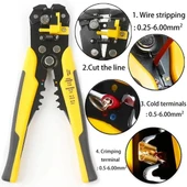 Ecole Otomatik Kablo Sıyırma Pensesi Sıyırıcı 200mm 8" thumbnail 4