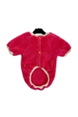 Gobo Welsoft Kışlık Çıtçıtlı Pembe Kedi Köpek Kıyafeti Elbisesi xxlarge/xxl/beden 5 - 1