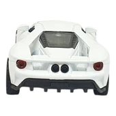 Çek Bırak Metal Arabalar 13 cm - SR2211- Beyaz thumbnail 7