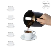 Homend Pottoman 1830H Türk Kahve Makinesi - Krem thumbnail 8