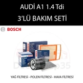 Audi A1 1.4 Filtre Bakım Seti Bosch 2014 thumbnail 1