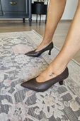 OPS 11015 Topukla Kadın 7cm Kadeh Topuklu Stiletto thumbnail 10