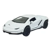 Çek Bırak Metal Arabalar 13 cm - SR2213- Beyaz thumbnail 1