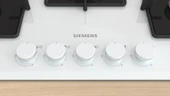 Siemens EN7B2QP30O iQ300 Gazlı Ocak 75 cm Sert cam, Beyaz thumbnail 2