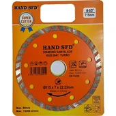 HAND SFD ELMAS TESTERE KOD:0041 TURBO - GRANİT KESİCİ - MERMER KESİCİ ( 4-1/2" - 115 LİK ) thumbnail 1