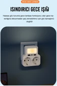 WL09  2 USB  2 Priz Çoklu Şarj Adaptörü  4000W Güç Akıllı Güvenli Şarj Ünitesi Ve Gece Işığı - 3
