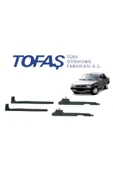Tofaş Doğan Şahin Kartal Kapı Eşik Çitası 4 Adet Takım Ön Arka - 1