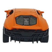 Çek Bırak Metal Arabalar 13 cm - SR2213- Turuncu thumbnail 7