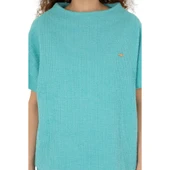 Kadın Bisiklet Yaka T-shirt - 12