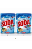 2 Adet Soda Plus Optik Etkili El ve Matik Çamaşır Sodası 500 gr - 1