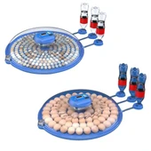 80/240 Kapasiteli Çift Viyollü Kuluçka Makinesi Kaz Ördek Tavuk Bıldırcın Kuşlar İçin thumbnail 7