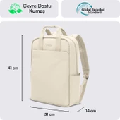 MCE-1524 15.6" Nova Eco Notebook Sırt Çantası Latte thumbnail 2