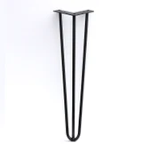 Martı Siyah Metal Sehpa Ayağı 71 cm Tekli Masa Ayağı Dayanıklı Mobilya Destek Ayağı Yükseltici Model thumbnail 1