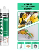 Ceresit Cs225 Şeffaf silikon 280 gr thumbnail 2