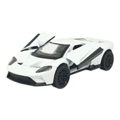 Çek Bırak Metal Arabalar 13 cm - SR2211- Beyaz thumbnail 2