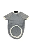Gobo Welsoft Gri Penye Kollu Kedi Köpek Kıyafeti Elbisesi Large/l/beden 3 thumbnail 1