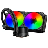 <![CDATA[POWERBOOST 240mm DEEP PB-LCS-PI240 ARGB Sıvı Soğutmalı AM5-1851p İşlemci Fanı]]> - 1