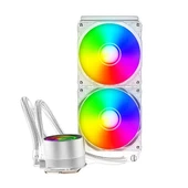 <![CDATA[POWERBOOST 240mm DEEP PB-LCS-PI240-W ARGB Sıvı Soğutmalı AM5-1851p İşlemci Fanı Beyaz]]> - 2