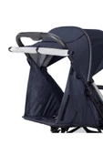 INGLESİNA Quid 2 Kabin Boy Bebek Arabası - Midnight Blue thumbnail 5