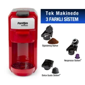 Fantom Mixpresso KS 1450 Kırmızı Kapsül Kahve Makinesi thumbnail 1