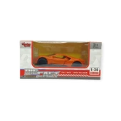 Çek Bırak Metal Arabalar 13 cm - SR2211- Turuncu thumbnail 5