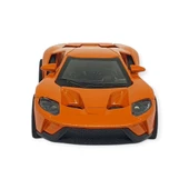 Çek Bırak Metal Arabalar 13 cm - SR2211- Turuncu thumbnail 4