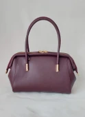 261SV826 Model Sarach Marka Bordo Renk El ve Omuz Çantası - 3