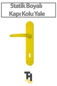Statik Boyalı Kapı Kolu Yale - 1