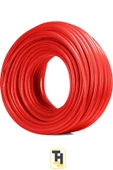 5/8 Örgülü Bahçe Hortumu Çatlamaz, Kırılmaz, Esnek (50 metre) Kırmızı - 2