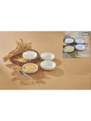 Cooker Yuvarlak Porselen Kase Seti 14 cm 4'lü - 1