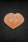Küçük Boy Turuncu Selenit Kalp - 1