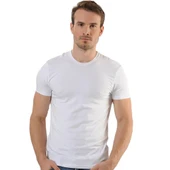 6 Adet Anıt Erkek Modal Sıfır Yaka Kısa Kollu Fanila Atlet 1203 thumbnail 1