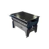 ALTAŞ MANGAL 2 MM EL YAPIM MANGAL TAŞIMALI SÖKMELİ  MANGAL SOBA - 1