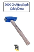 2000 Gr Ağaç Saplı Çekiç - 1