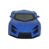 Çek Bırak Metal Arabalar 13 cm - SR2210- Mavi thumbnail 6