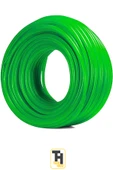 5/8 Örgülü Bahçe Hortumu Çatlamaz, Kırılmaz, Esnek (100 metre) Yeşil - 2